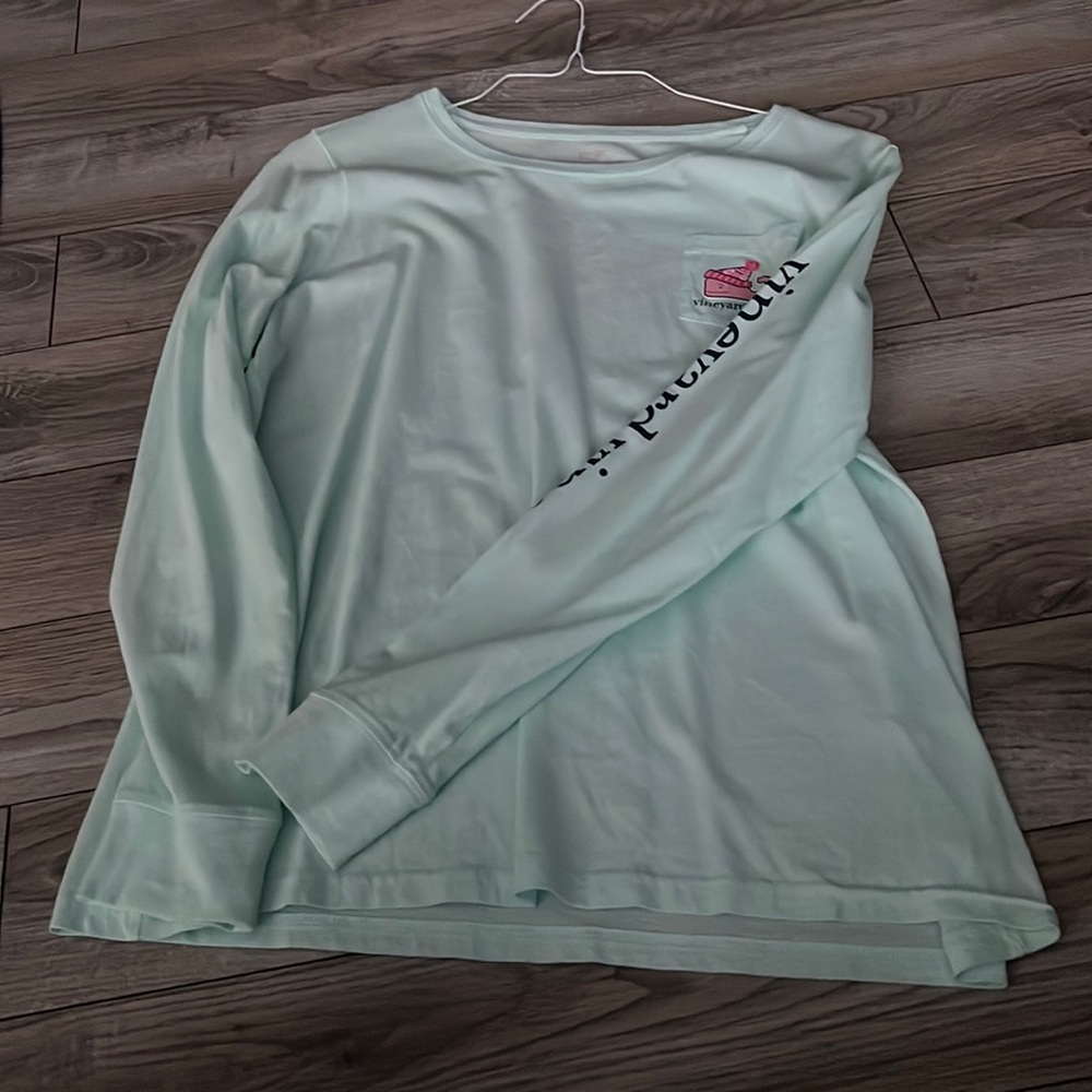Mint vineyard vines long sleeve